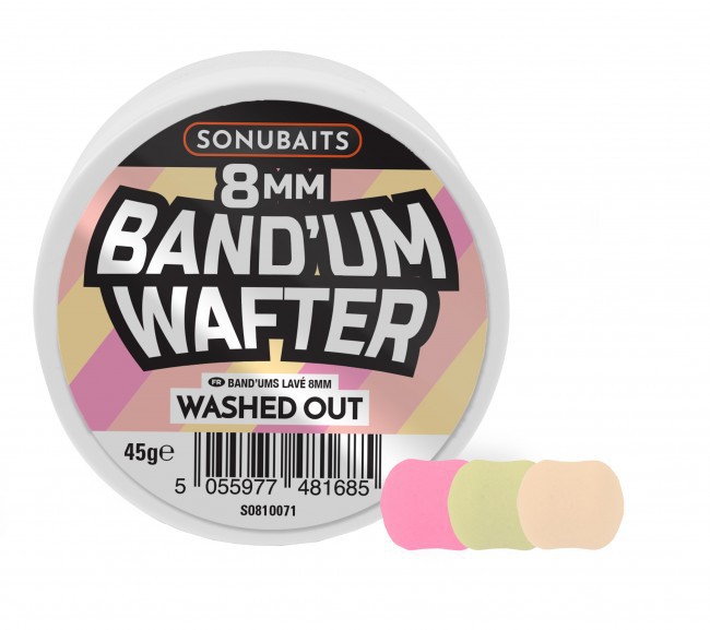 Sonubaits Washed Out 8mm Band' Um Wafter