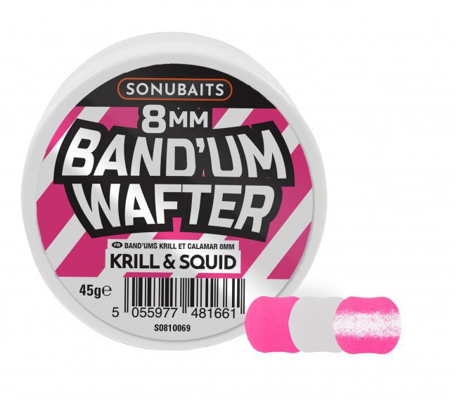 Sonubaits Krill & Squid 8mm Band' Um Wafter