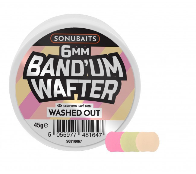 Sonubaits Washed Out 6mm Band' Um Wafter