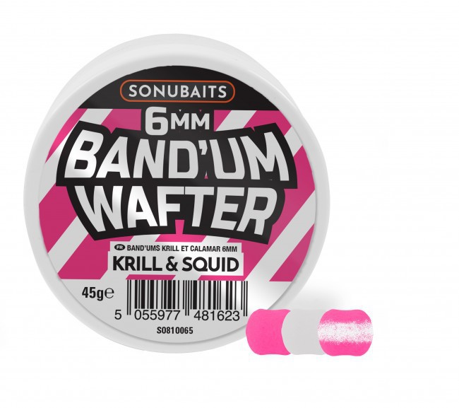 Sonubaits Krill & Squid 6mm Band' Um Wafter