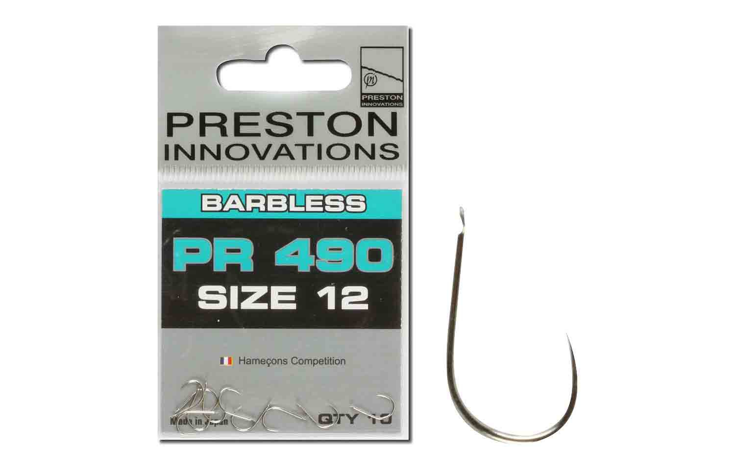 Preston PR 490 Barbless Size 12