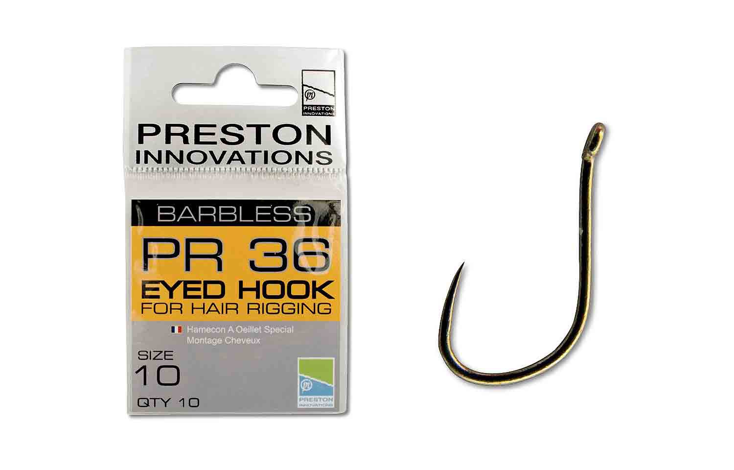 Preston PR 36 Barbless Size 10