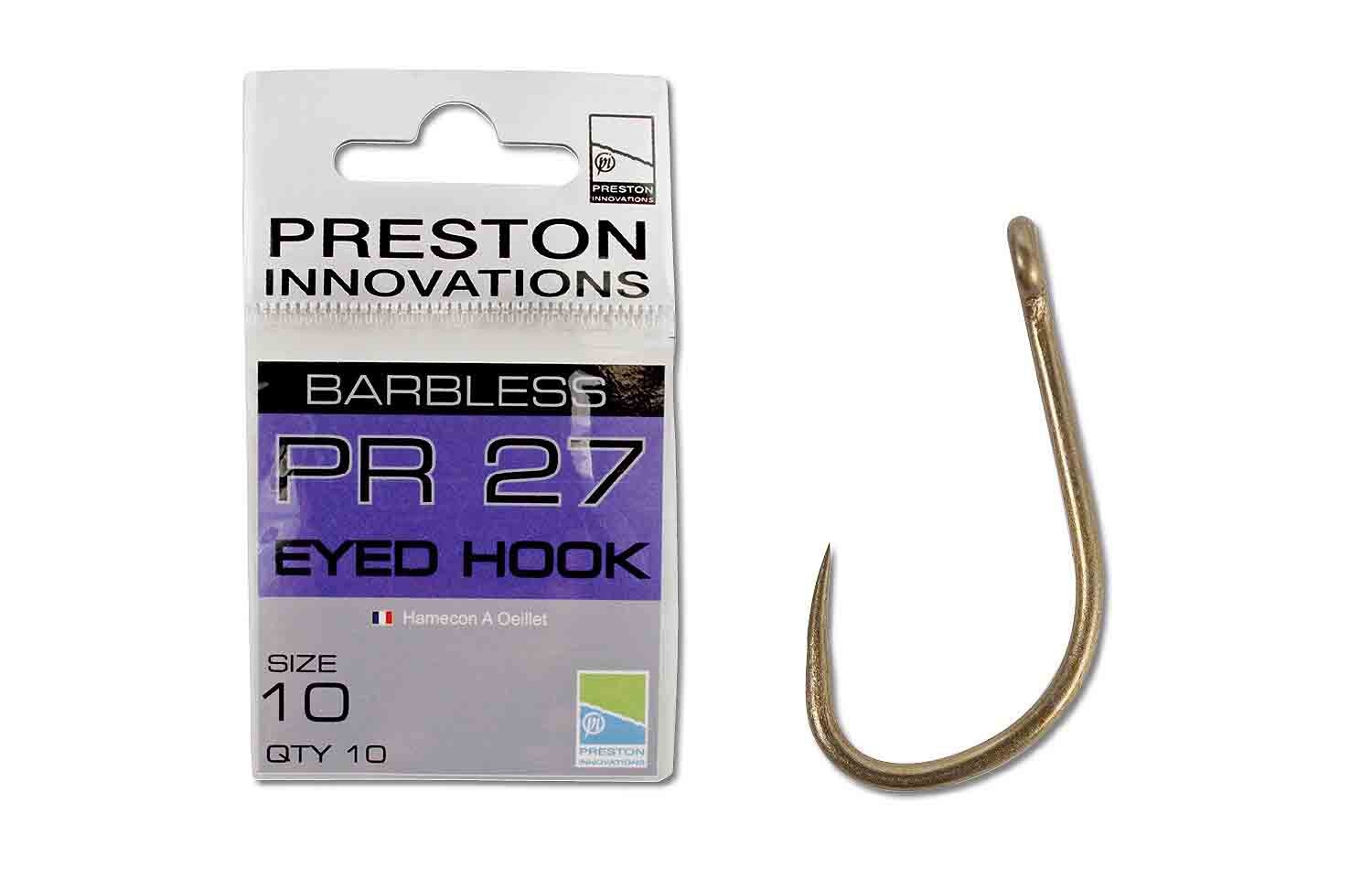 Preston PR 27 Barbless Size 10