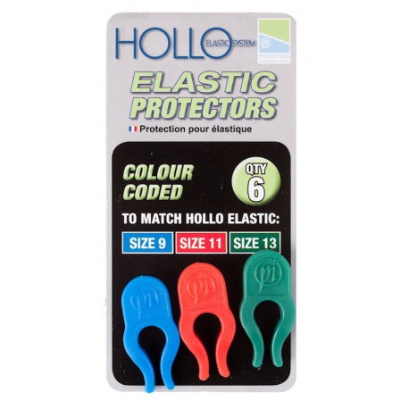 Preston Sizes 9. 11. 13 Hollo Elastic Protectors