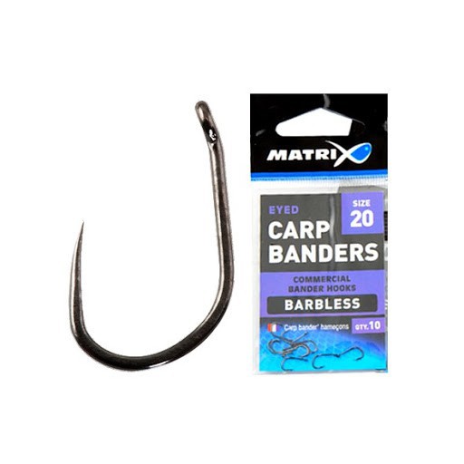 Matrix Size 18 Carp Banders Barbless