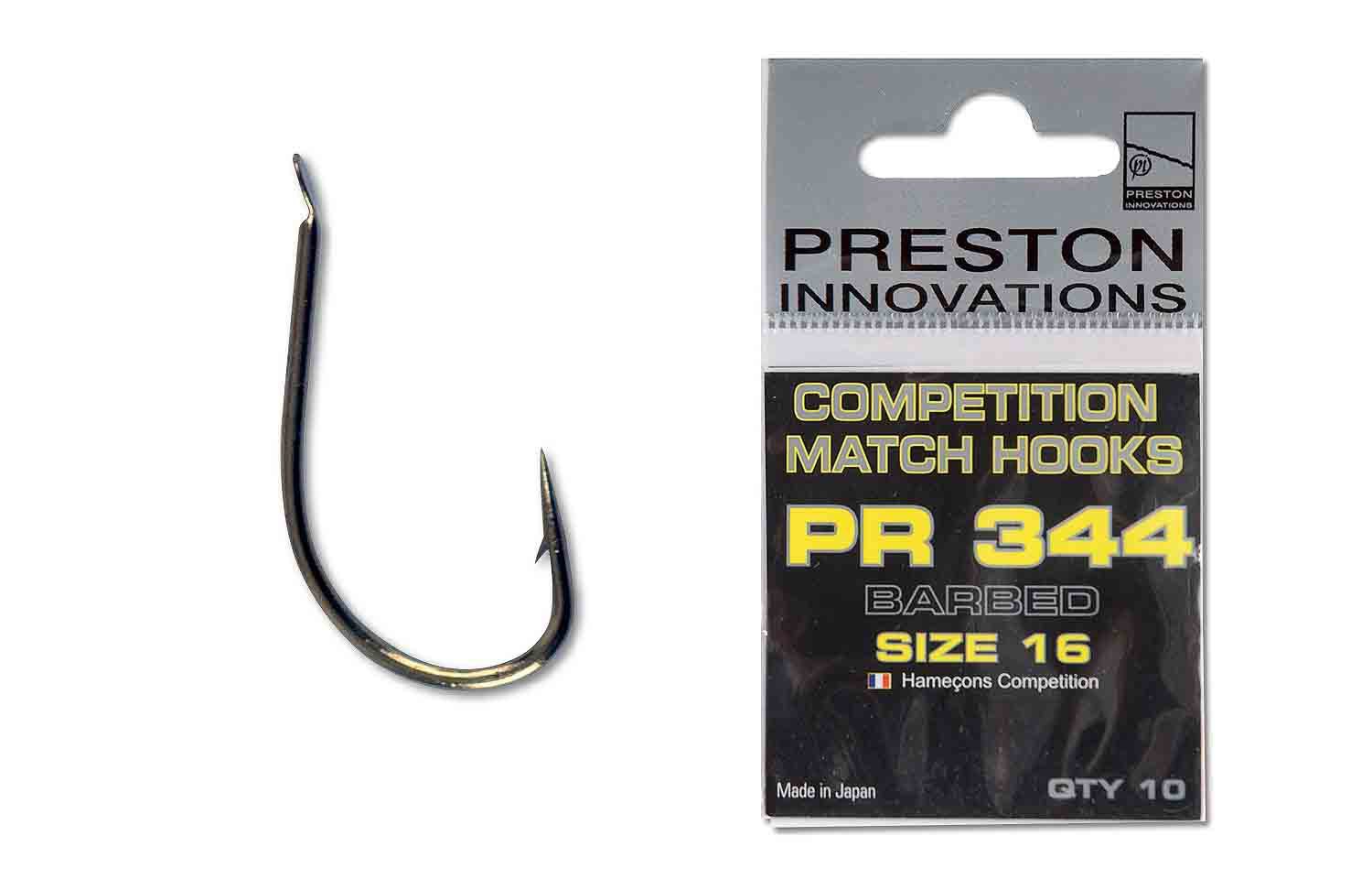 Preston PR 344 Competition Barbed Size 18