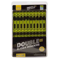 Preston 13 cm Yellow Double Slider Winders