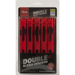 Preston 18 cm Red Double Slider Winders