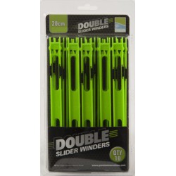 Preston 20 cm Green Double Slider Winders