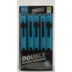 Preston 22 cm Blue Double Slider Winders