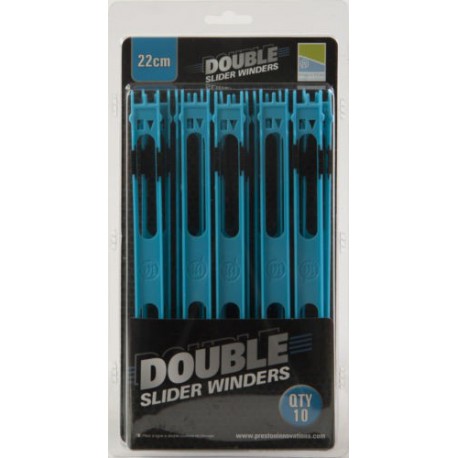 Preston 22 cm Blue Double Slider Winders