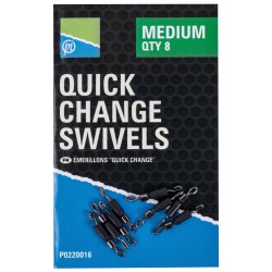 Preston Small Quick Change Swivels