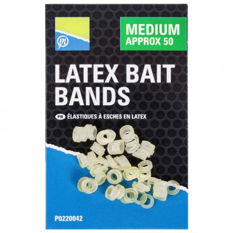 Preston Medium Latex Bait Bands