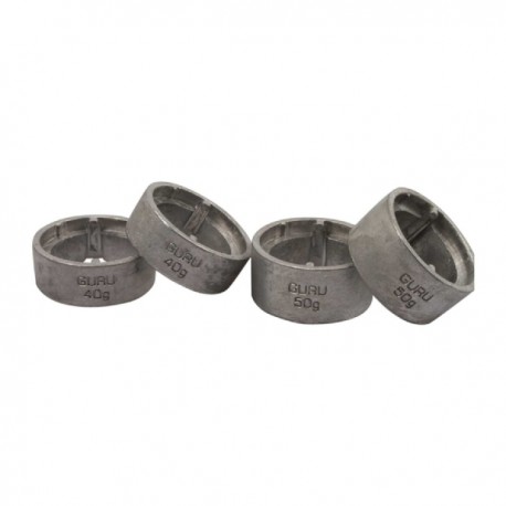 Guru Medium Spare Weights 25 gr + 30 gr Slimline X-Change Feeder