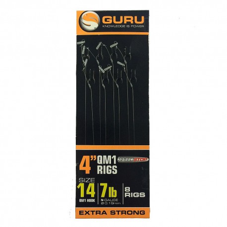 Guru Size 12 Ready Rigs with Speedstop 4'' QM1