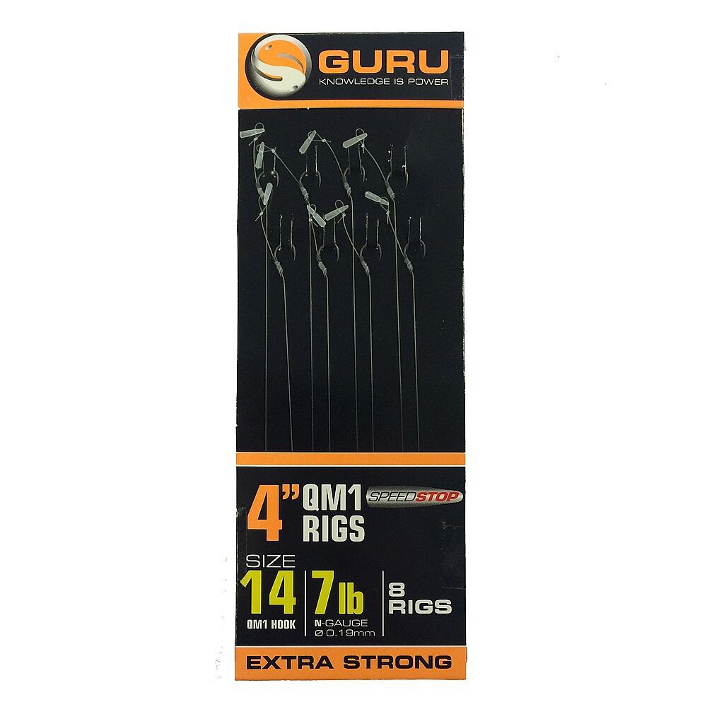 Guru Size 12 Ready Rigs with Speedstop 4'' QM1