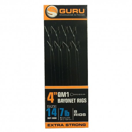 Guru Size 16 Ready Rigs Bayonets 4'' QM1