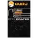 Guru Size 14 F1 Pellet Eyed Barbless Hook