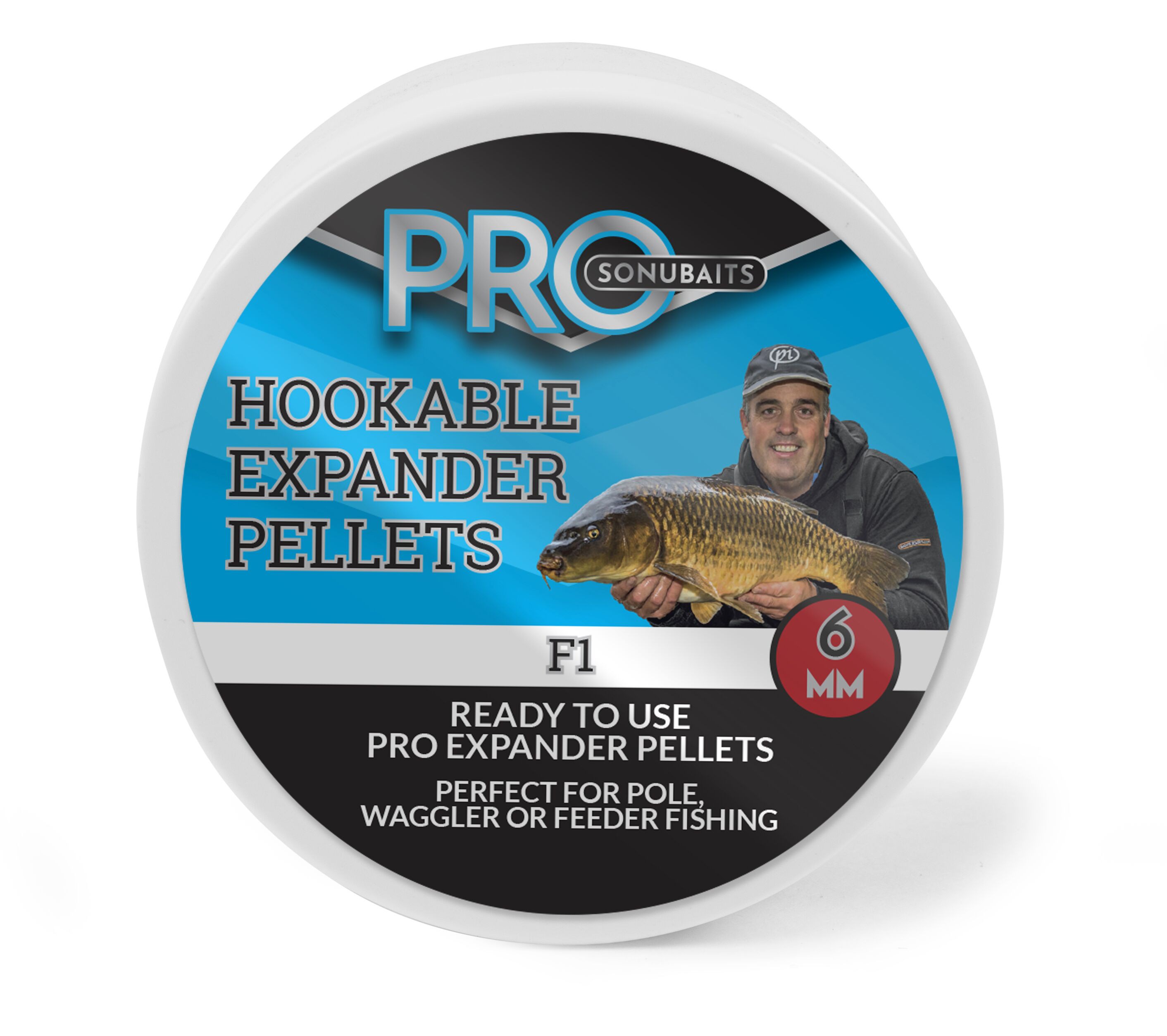 Sonubaits PRO Hookable Expander Pellets F1 6mm