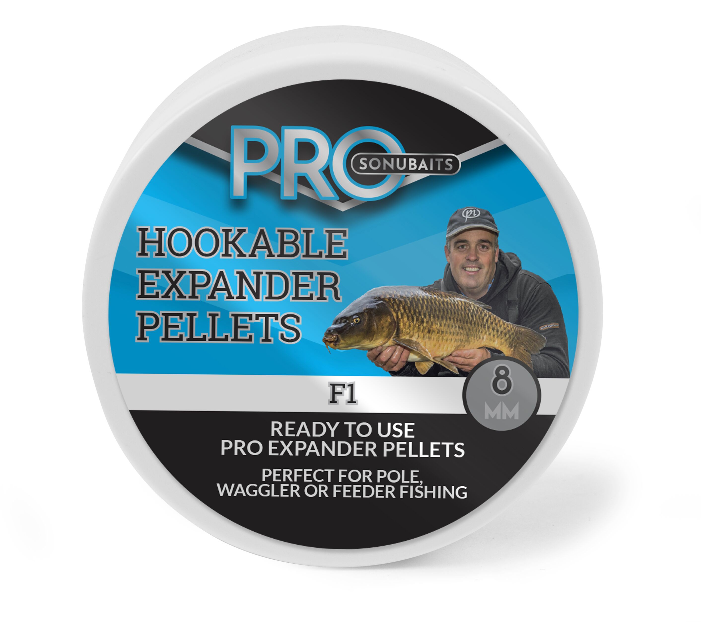 Sonubaits PRO Hookable Expander Pellets F1 8mm