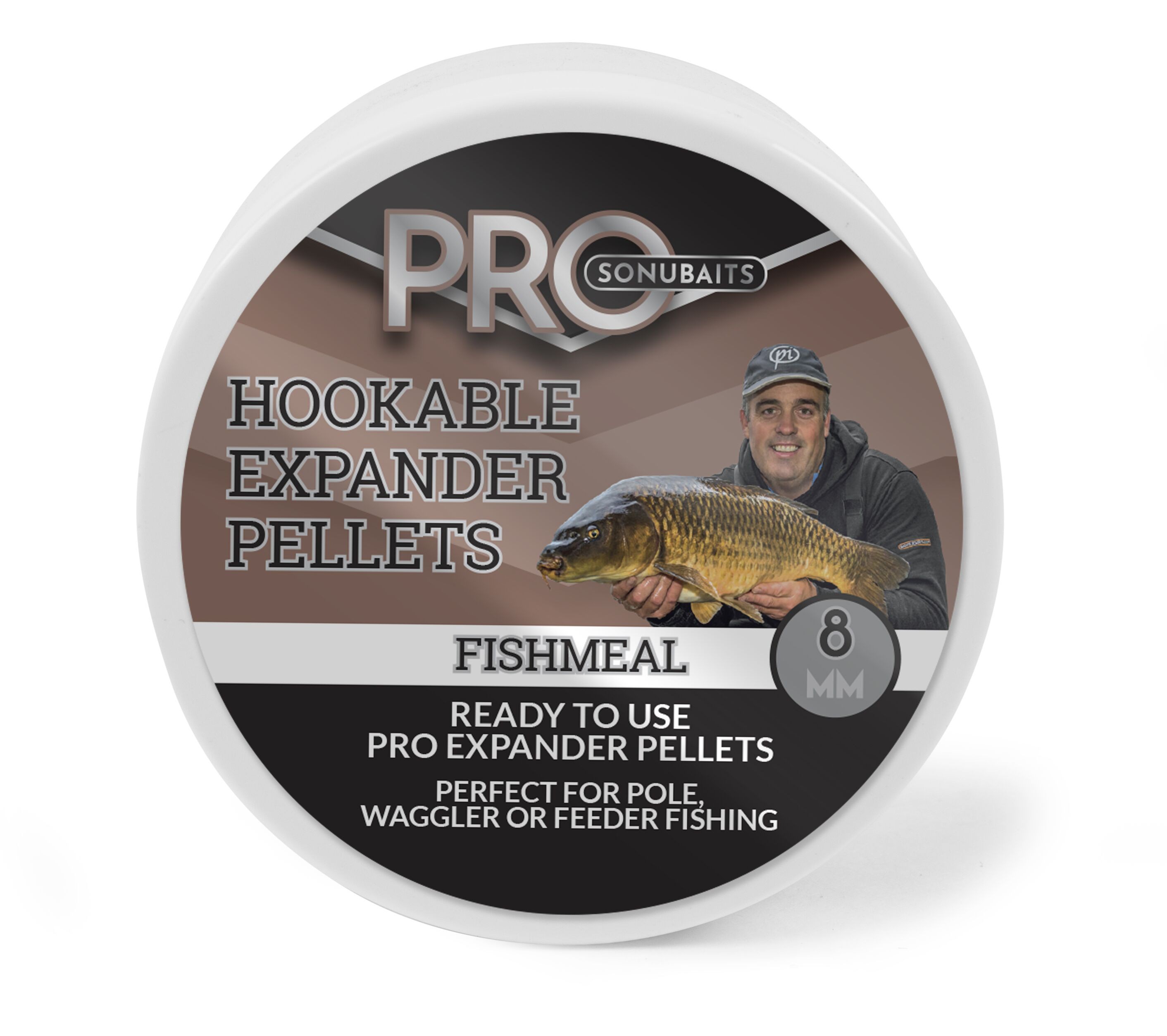 Sonubaits PRO Hookable Expander Pellets Fishmeal 8mm