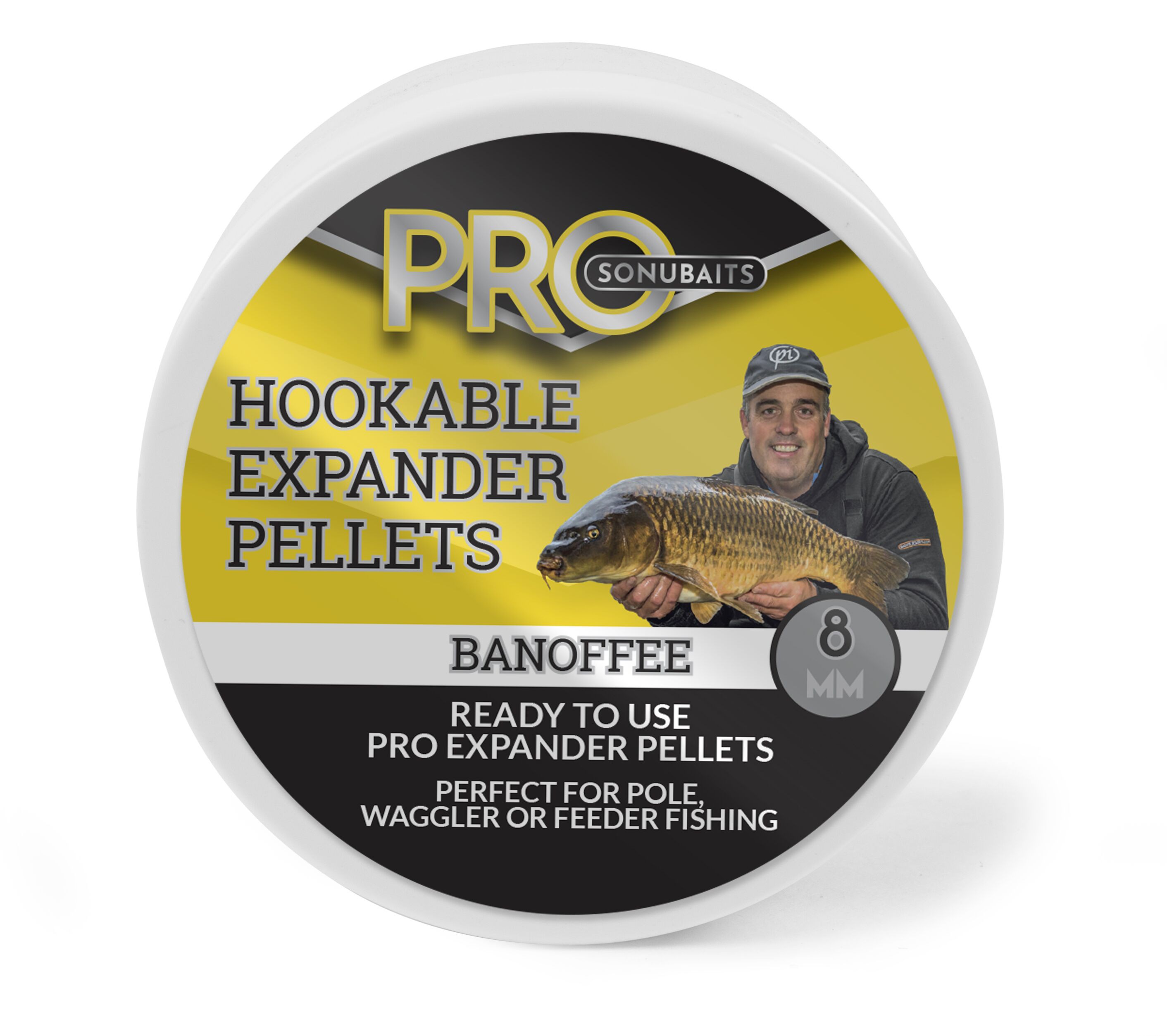 Sonubaits PRO Hookable Expander Pellets Banoffee 8mm