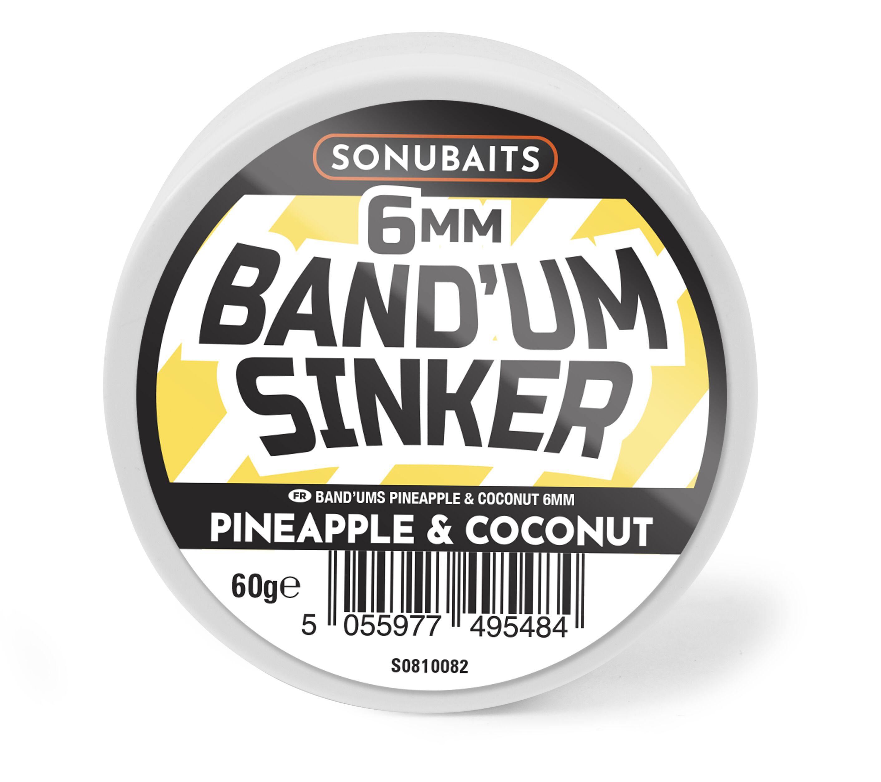 Sonubaits Band' Um Sinker Pineapple & Coconut 6mm