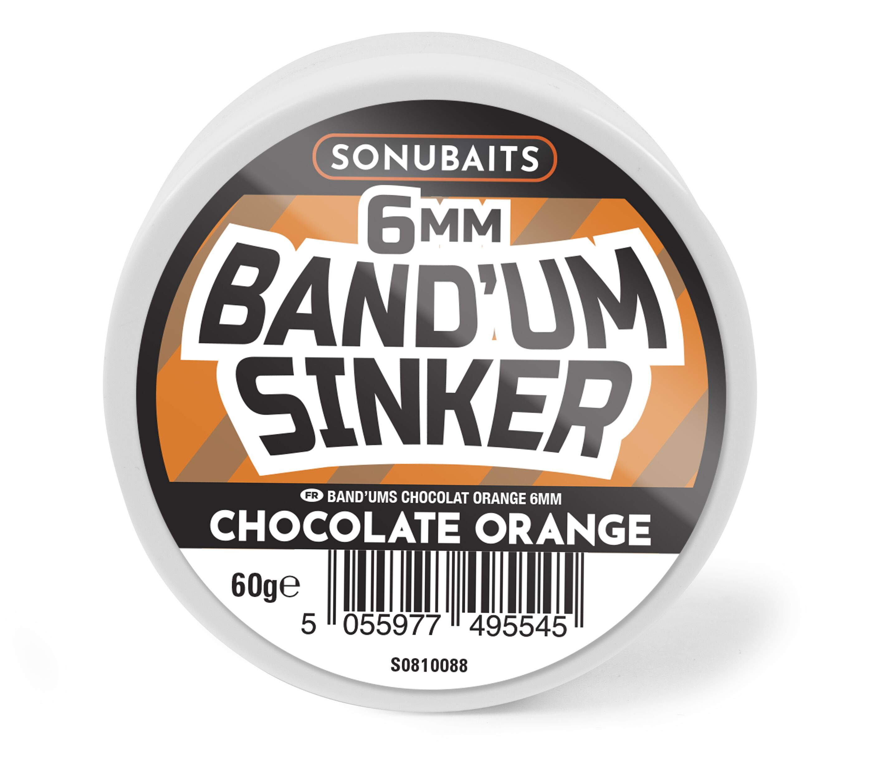 Sonubaits Band' Um Sinker Chocolate & Orange 6mm