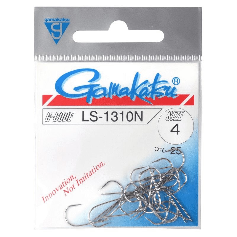 Gamakatsu LS-1310 Red Size: 18 Barbed Hook