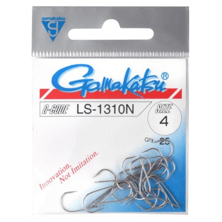 Gamakatsu LS-1310 Red Size: 12 Barbed Hook