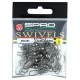 Spro Barrel swivel with Inderlock Snap Size: 20