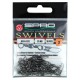 Spro Barrel Swivel With Safety Snap Size: 8
