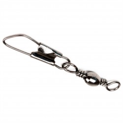 Spro Barrel Swivel With Safety Snap Size: 4