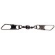 Spro Double Safety Snap Swivel Size: 20