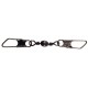Spro Double Safety Snap Swivel Size: 16