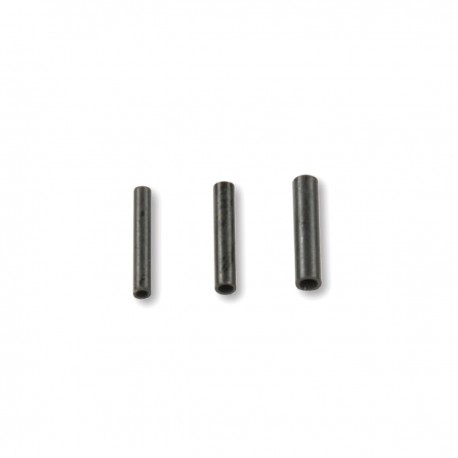 Spro Matte Black Single Brass Crimp 1.0x10 mm