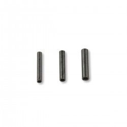 Spro Matte Black Single Brass Crimp 1.2x10 mm