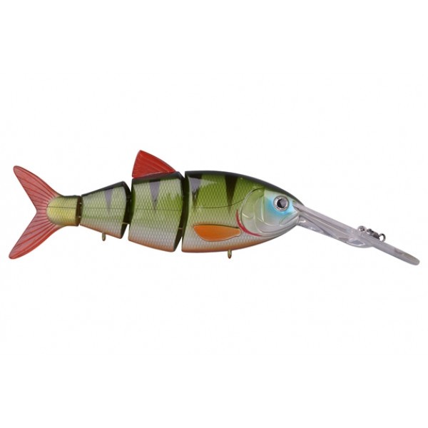 SPRO BBZ - 1 Crank-N-Shad 4’’ Green Perch Floater