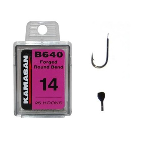 Kamasan B640 Forged Round Bled Barbed Size 10