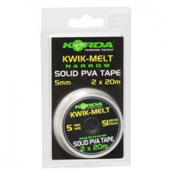 Korda Kwik Melt Narrow Solid PVA Tape 5 mm