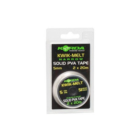 Korda Kwik Melt Narrow Solid PVA Tape 5 mm