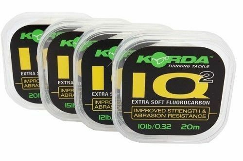 Korda IQ2 Extra Soft Fluorocarbon 10 LB