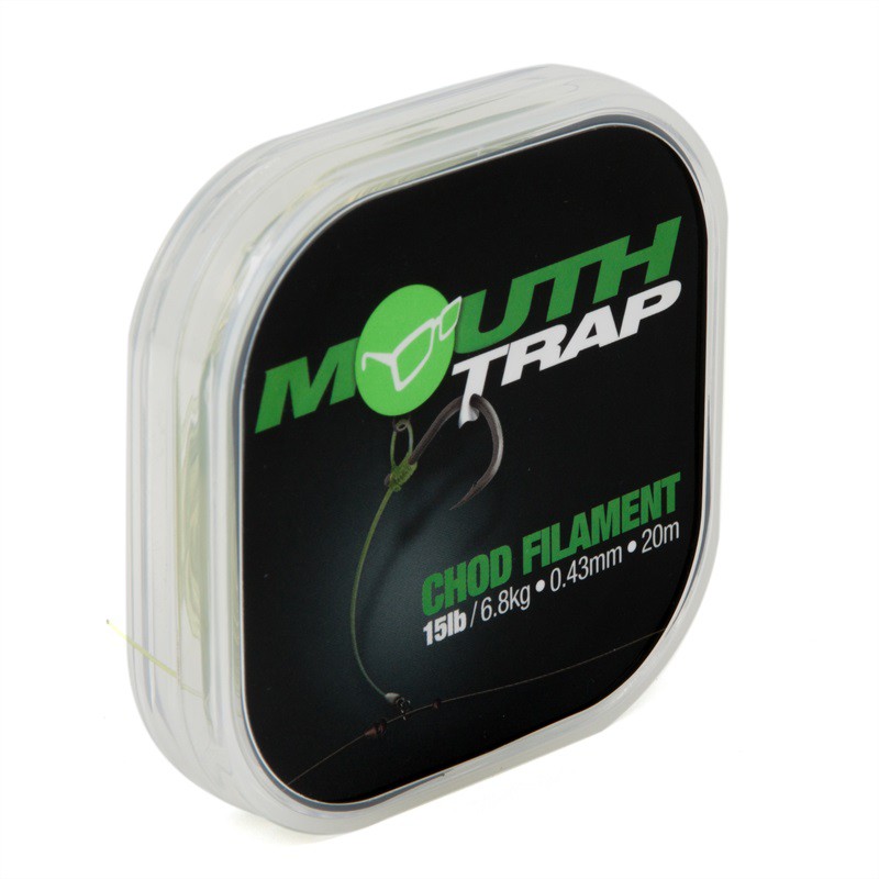 Korda Mouth Trap – Chod Filament 15 LB