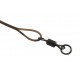 Korda Safe Zone Leader Ring Swivel Gravel Khaki