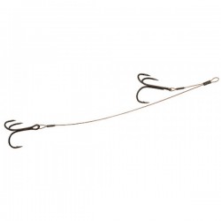 Fox Rage 49 Strand Double Stinger 10cm/5cm - Size 4/6 - 12 Kg