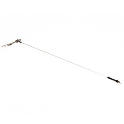 Midnight Moon Barrel Swivel Interlock RVS Afhouder Lengte: 15 cm