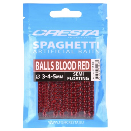 Spro – Cresta Spaghetti Balls Blood Red