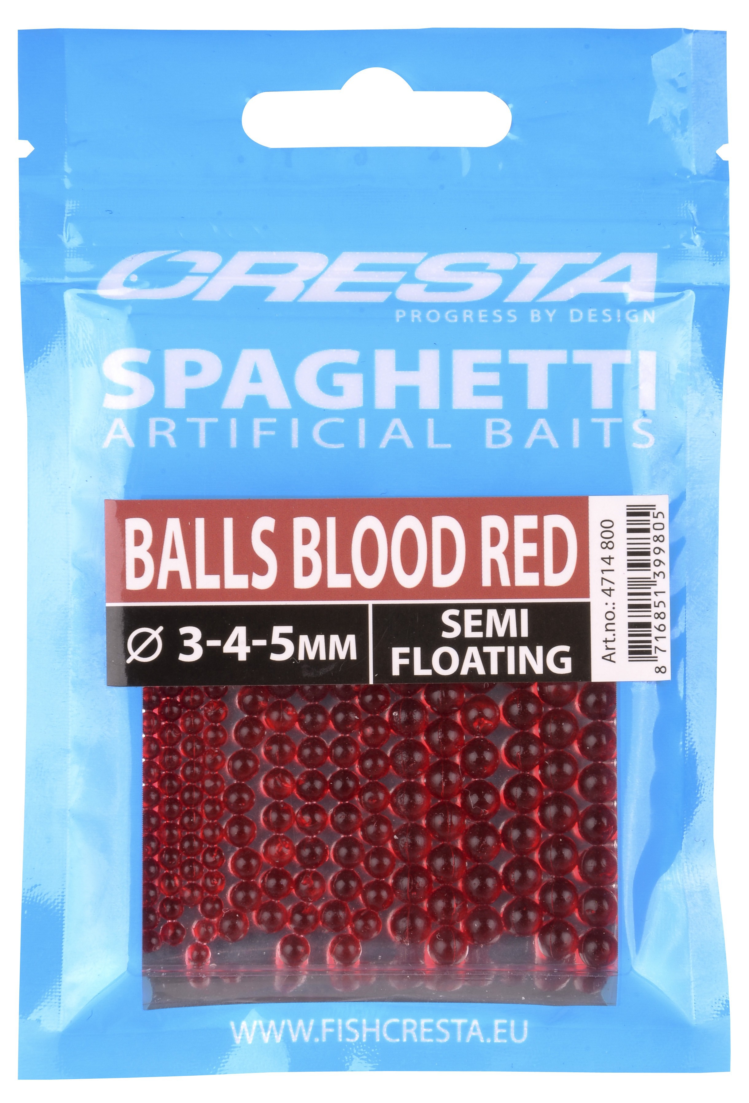 Spro – Cresta Spaghetti Balls Blood Red