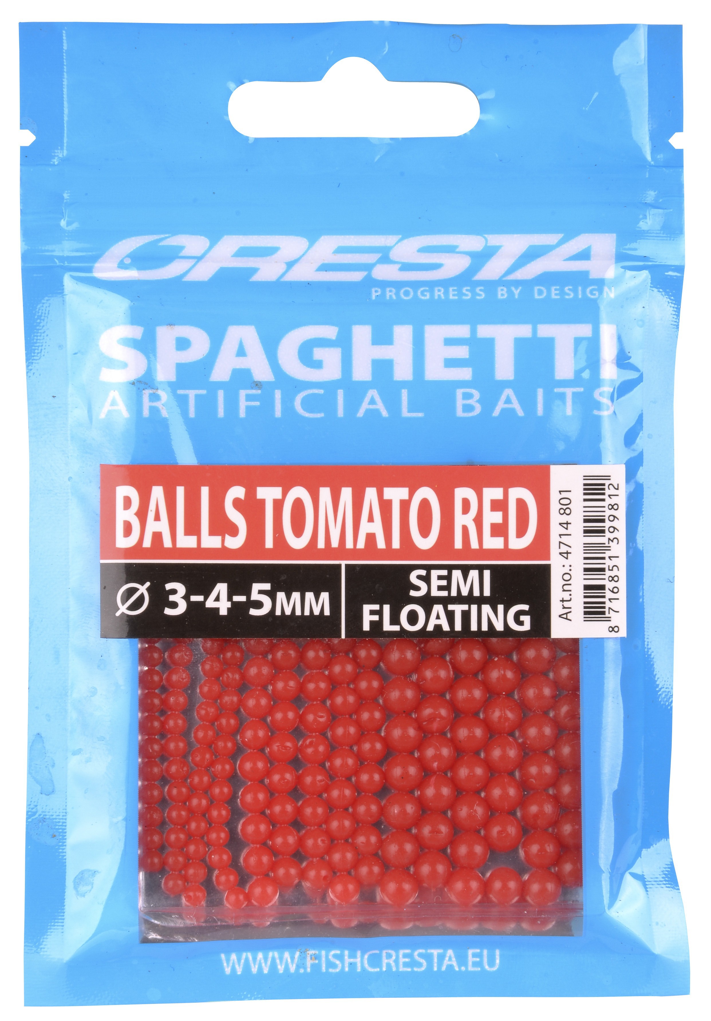 Spro – Cresta Spaghetti Balls Tomato Red