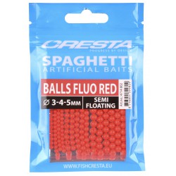 Spro – Cresta Spaghetti Balls Fluo Red